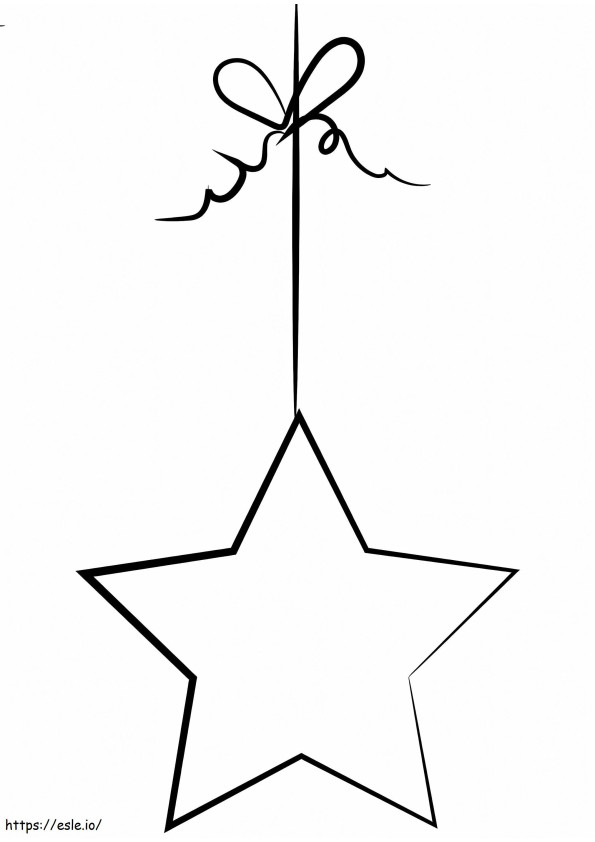 Stern-Ornament ausmalbilder