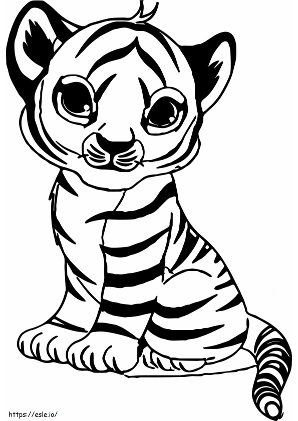  Cute Baby Tiger Gallery 7 F Coloring Book Pages Cute Baby Tiger Pages e 1695C2972499 23 At Cute Baby Tiger para colorir