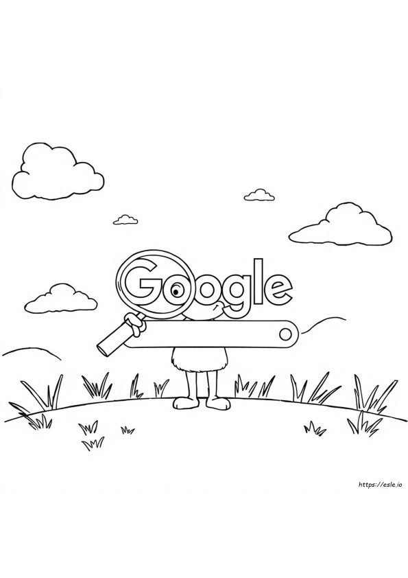 Halaman Mewarnai Google Doodle