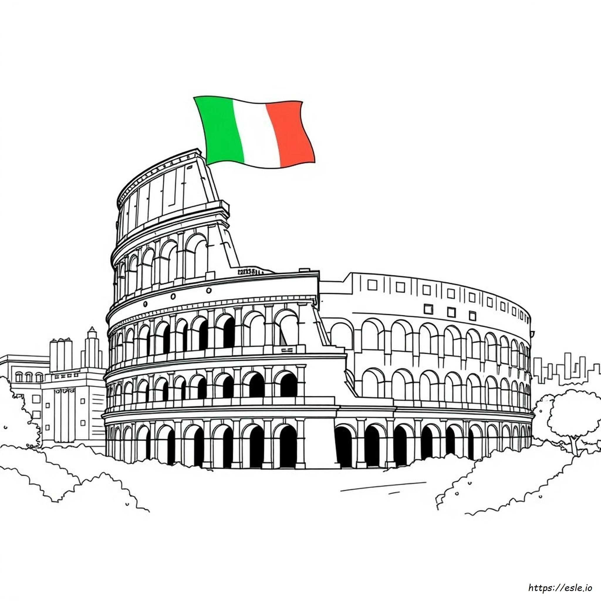 Immagini Dell'italia Da Colorare