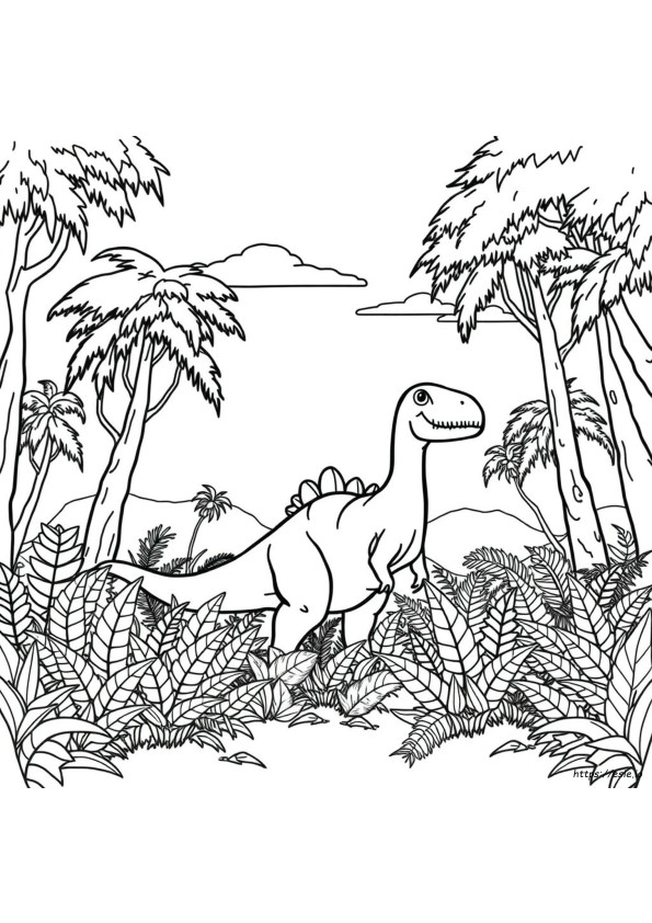 Dinosauri Da Colorare Per Adulti