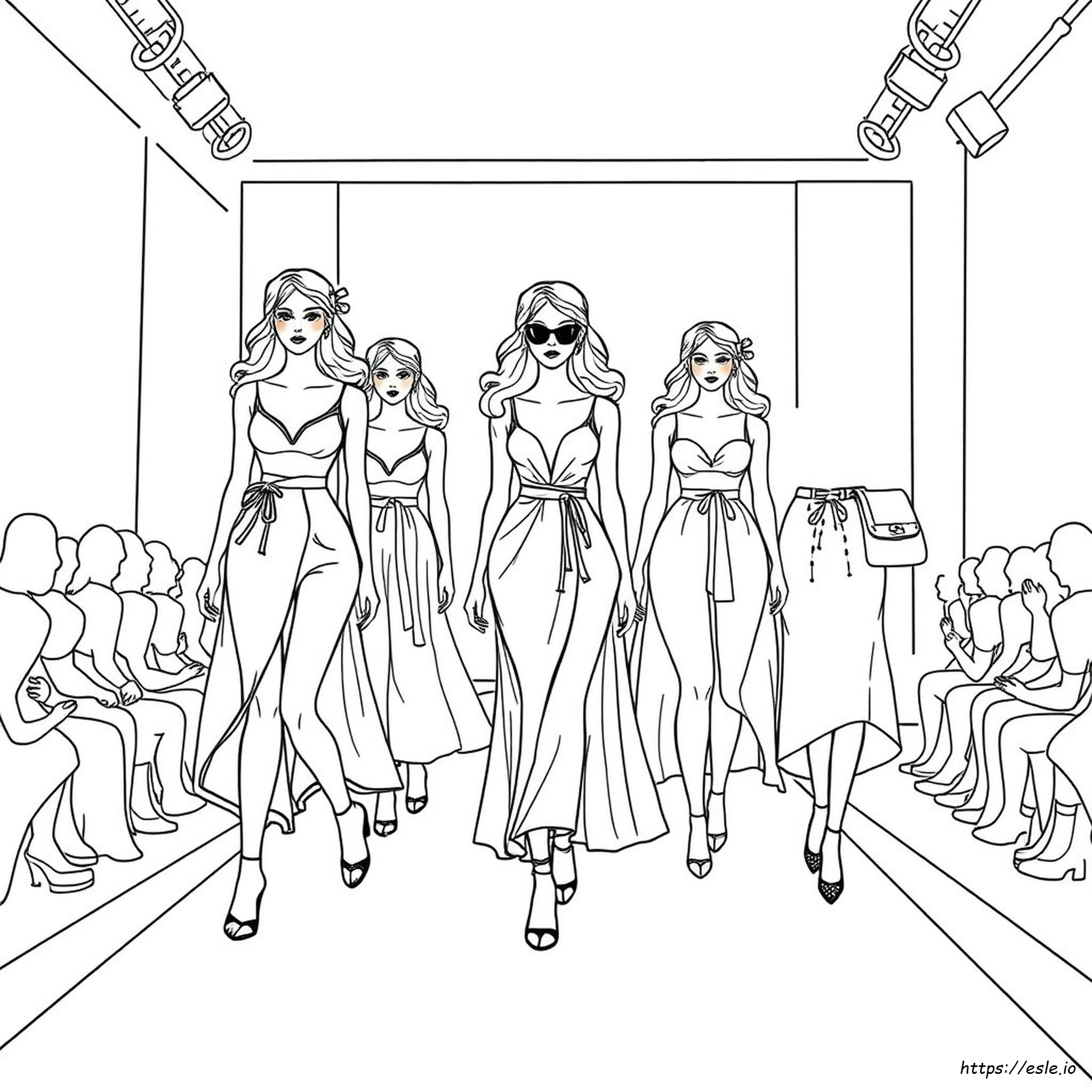 Fashion Coloring Pages To Print
