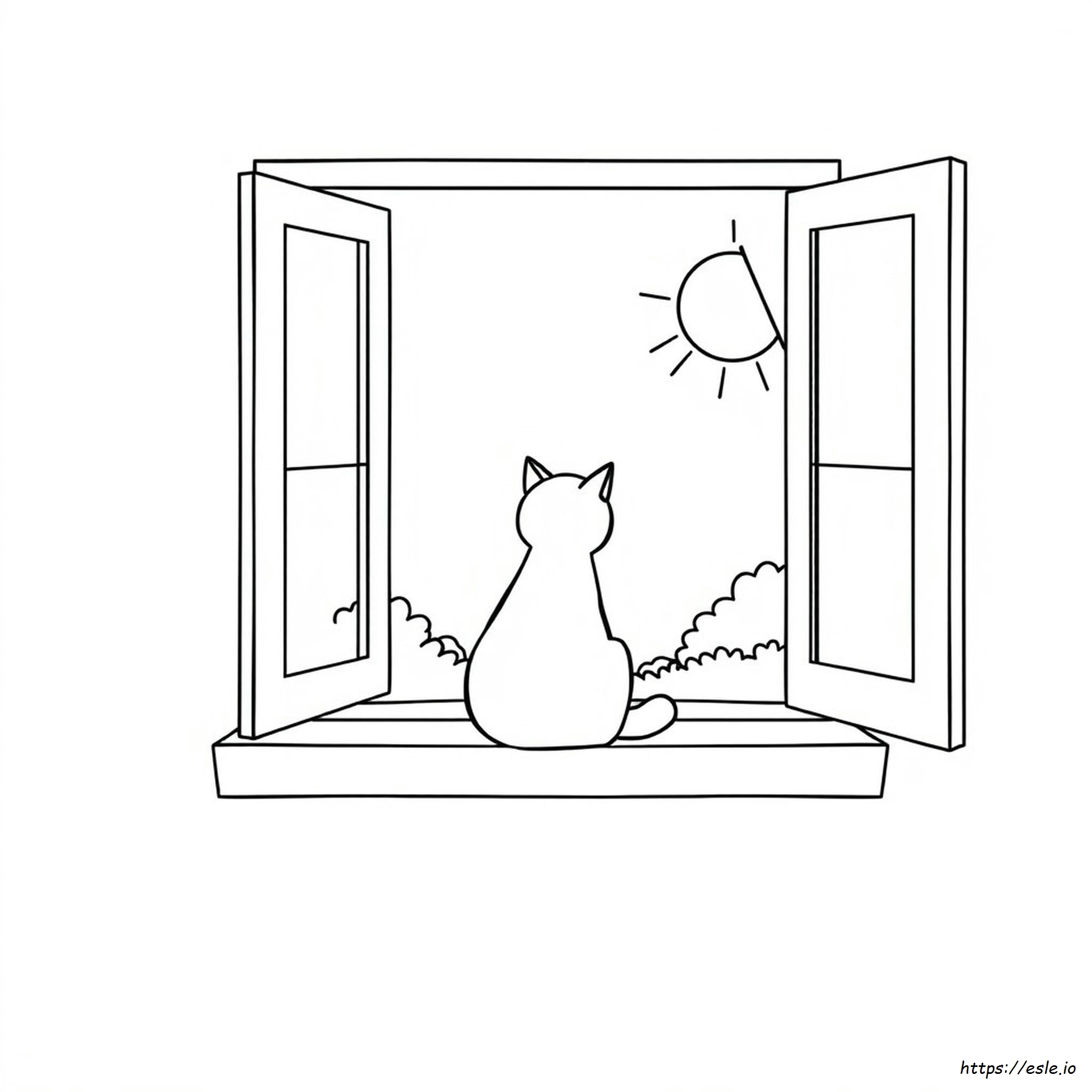 Kedi Boyama Sayfaları Yazdırılabilir Pdf