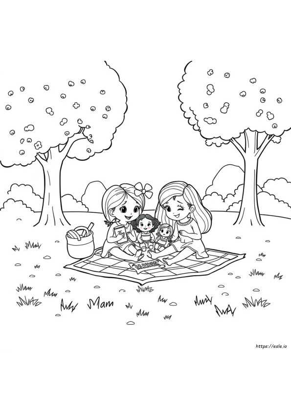 Trinity And Madison Toys Coloring Pages