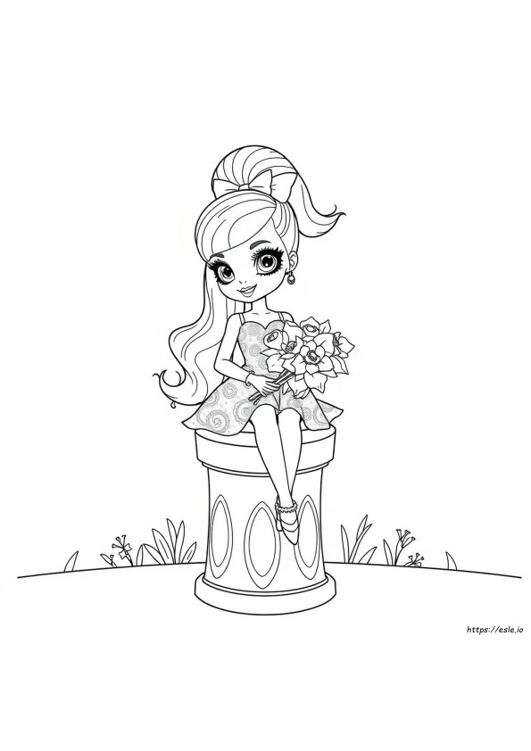 Candylicious Omg Doll Coloring Pages