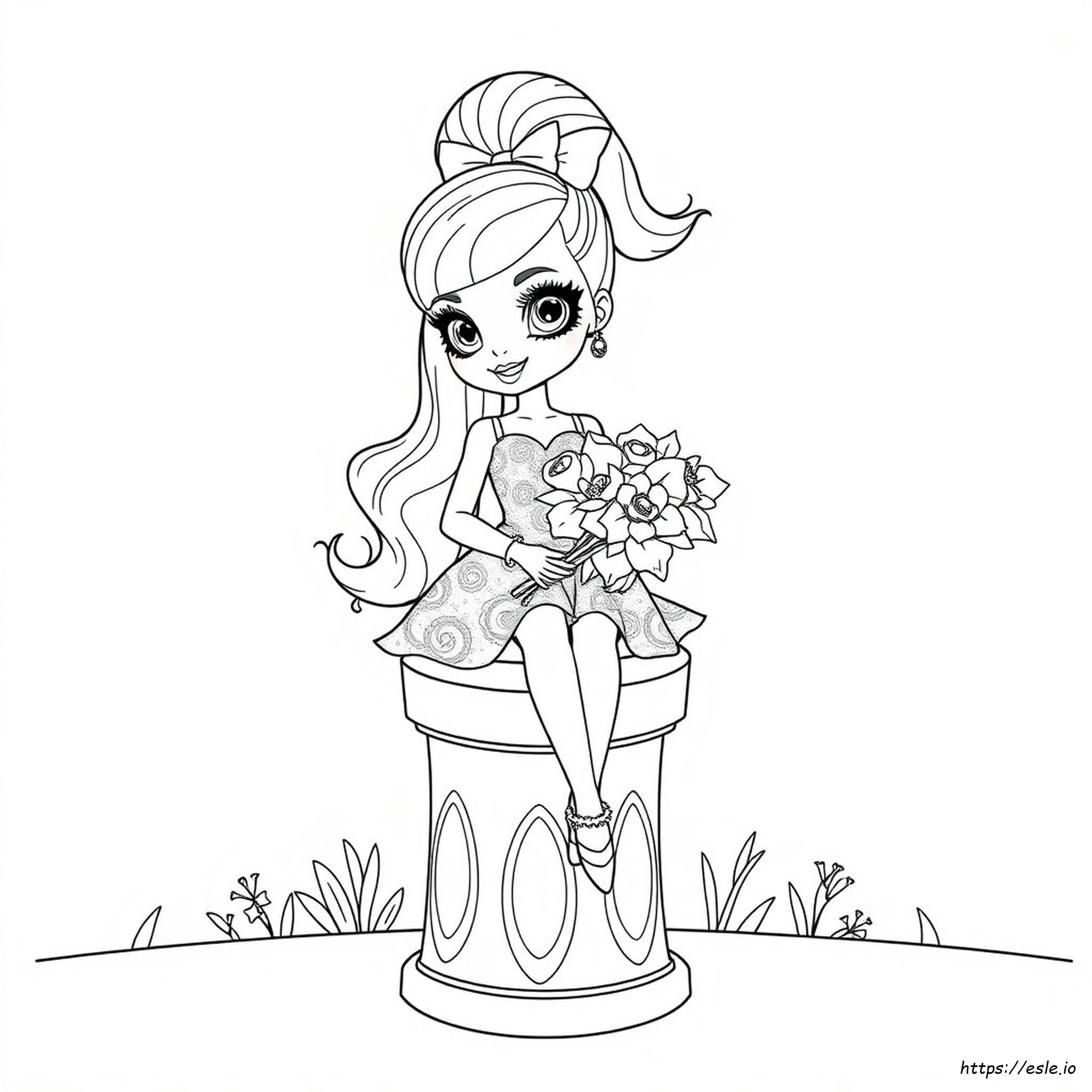 Disegni Da Colorare Omg Doll Candylicious