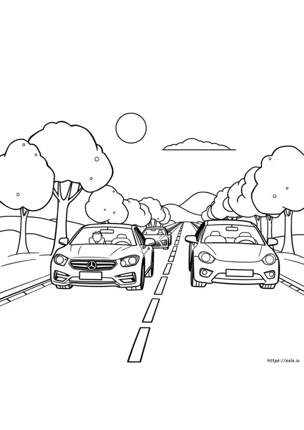 Dibujos De Carros Para Colorear E Imprimir Gratis
