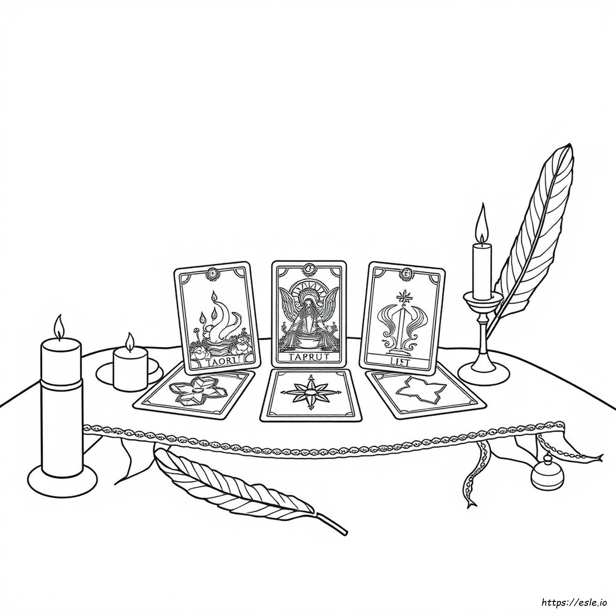 Tarot Para Colorear