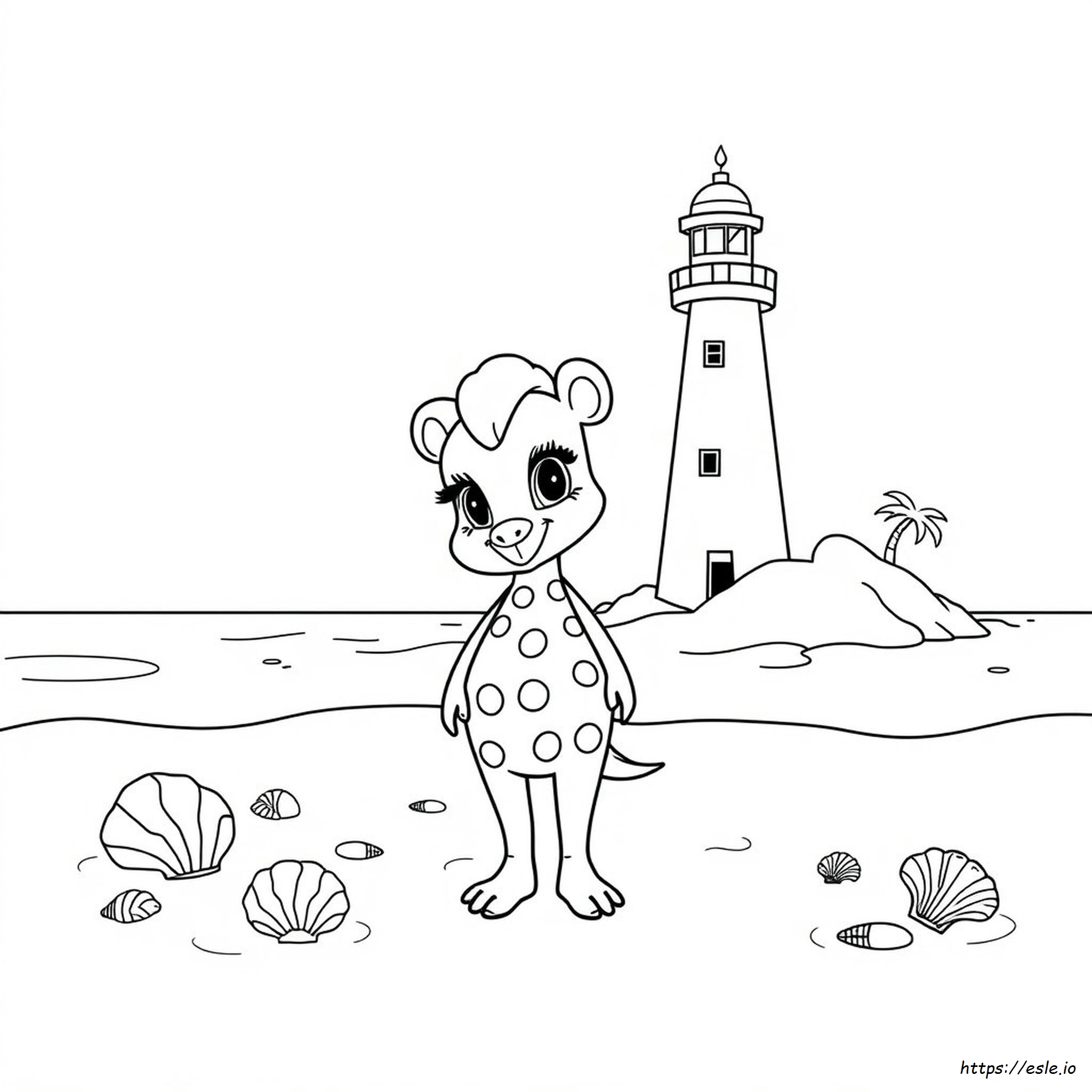 Nanalan Coloring Pages