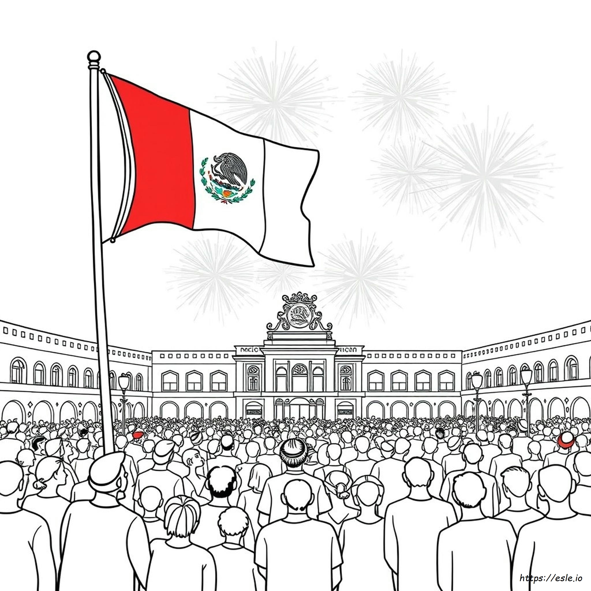 Mexican Independence Day Coloring Pages