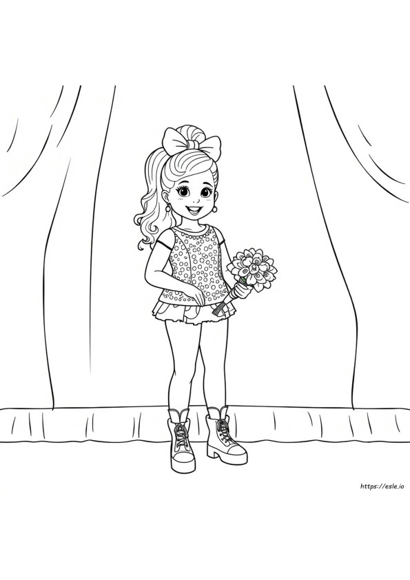 Jojo Siwa Gambar Mewarnai Pdf