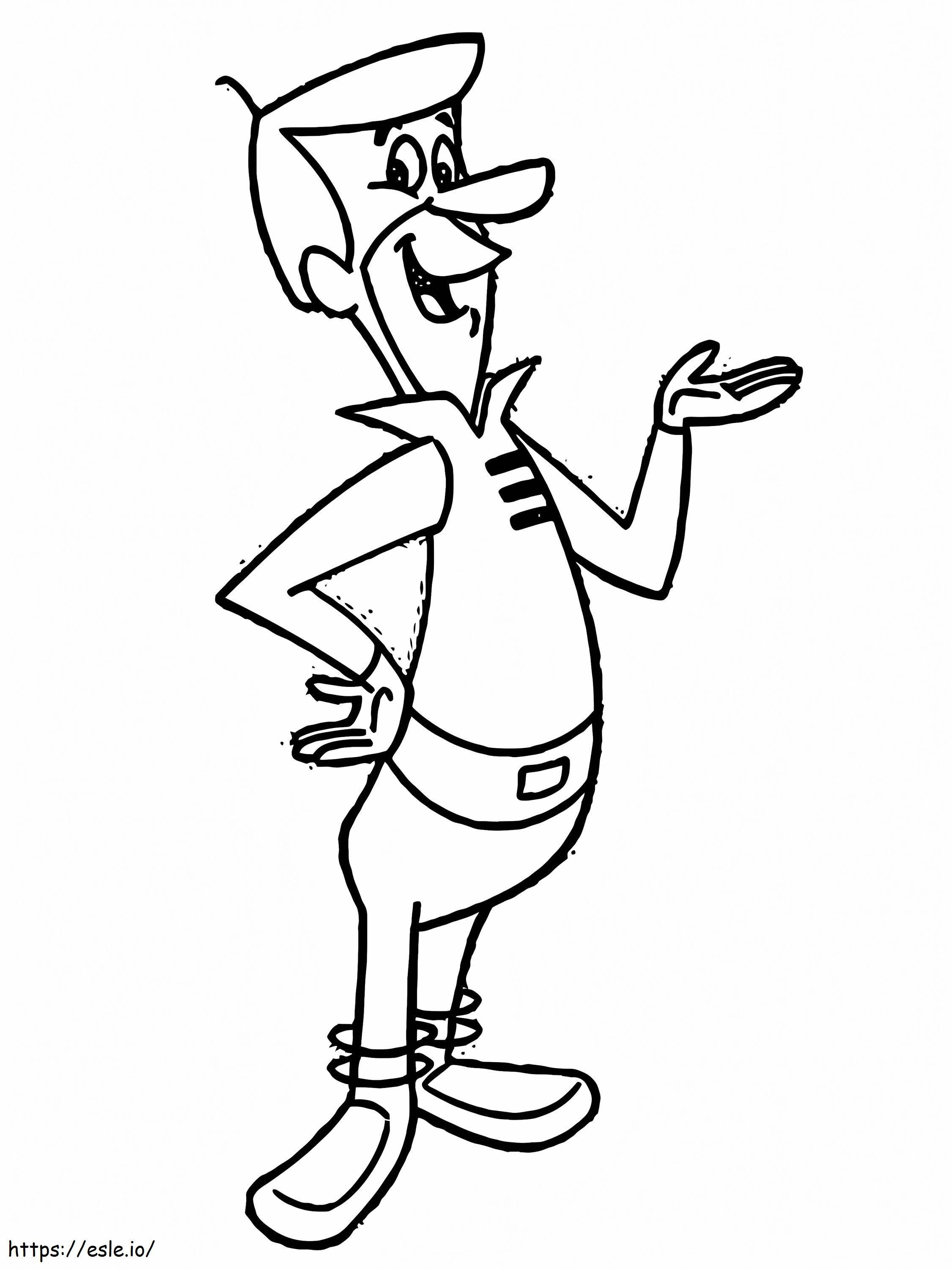 George Jetson coloring page