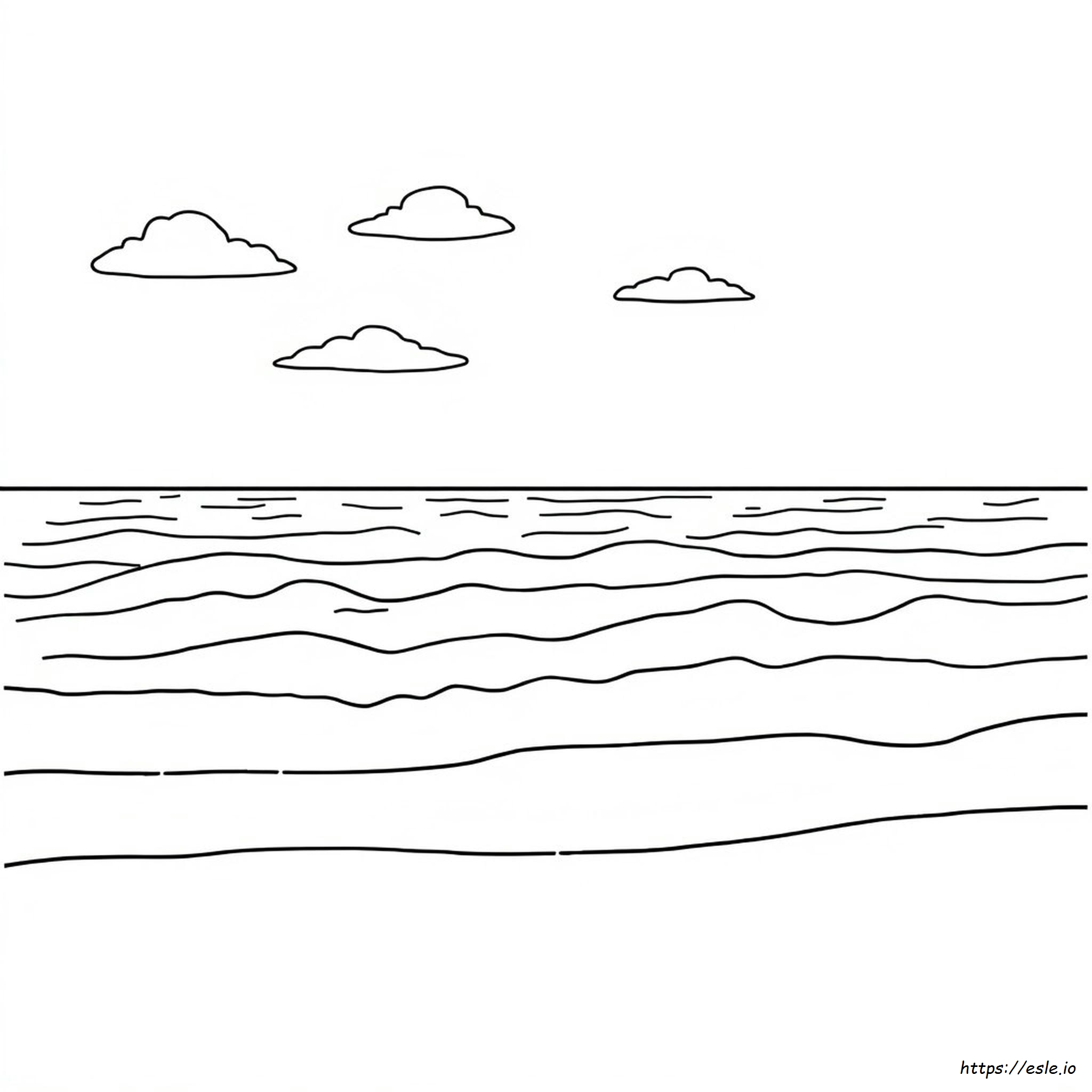 The Sea Colouring Pages