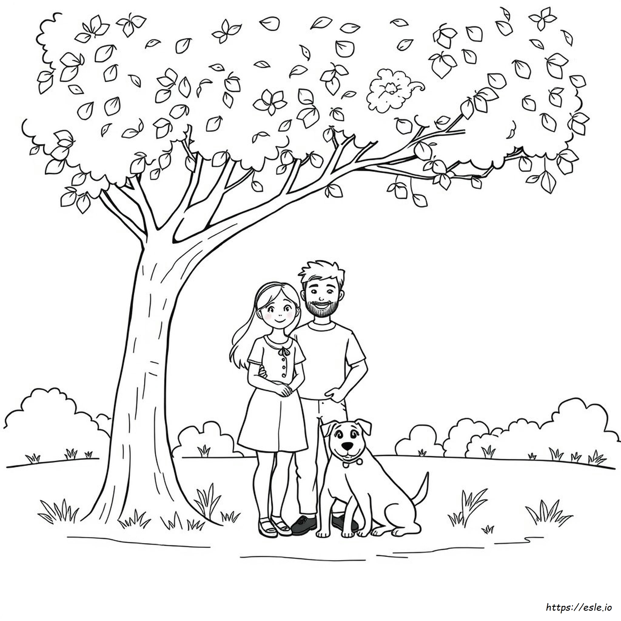 Disegni Da Colorare Sulla Famiglia