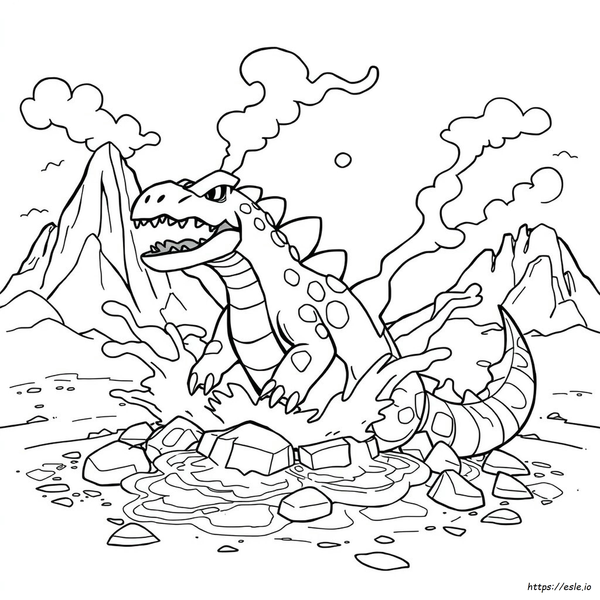 Groudon Disegni Da Colorare