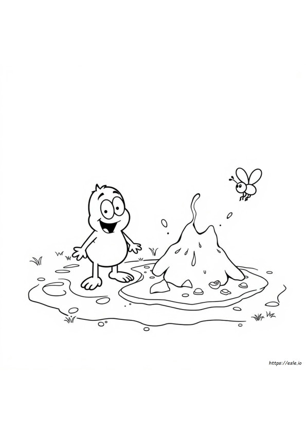 Desenhos Sujos Para Colorir