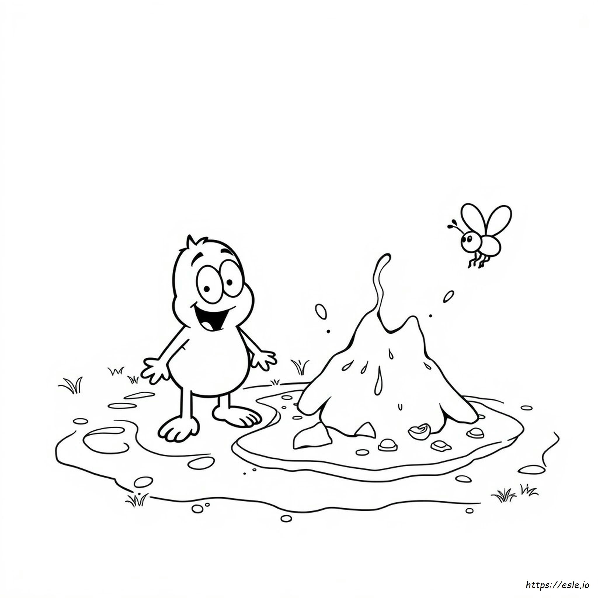 Stinky Dirty Coloring Pages