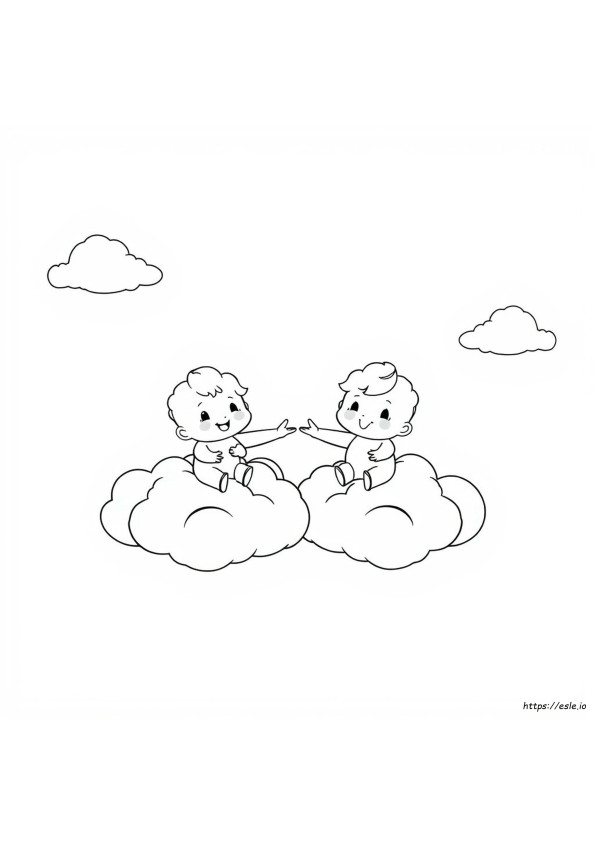 Pagini De Colorat Cloudbabies