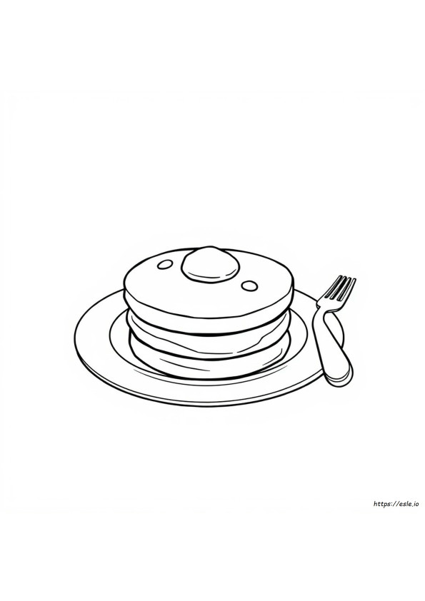 Coloriage Gaufre L’Impression