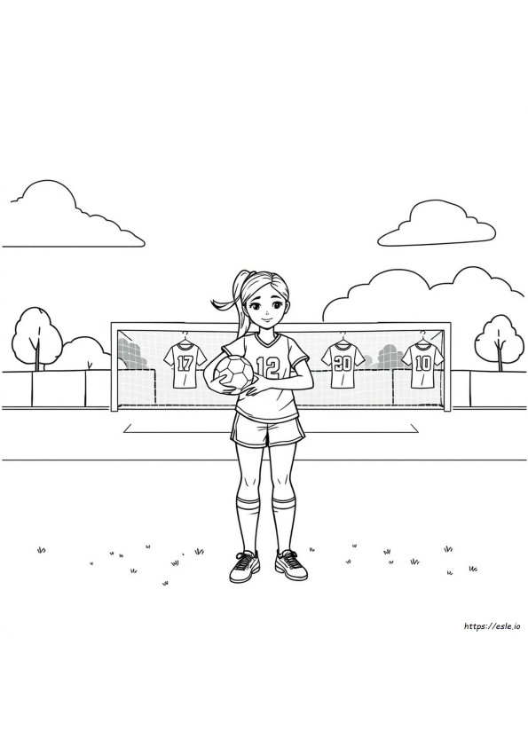 Paige Bueckers Coloring Page