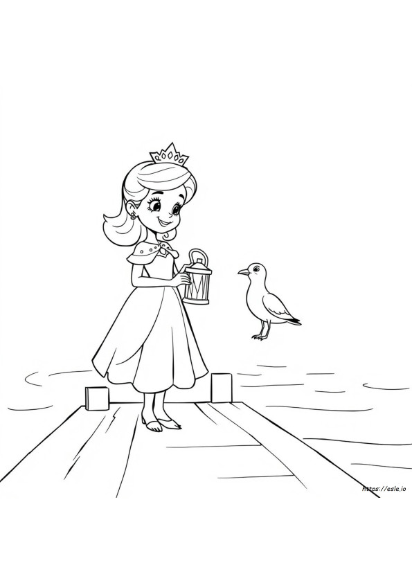 Prinsessa Nella Värityskuvat