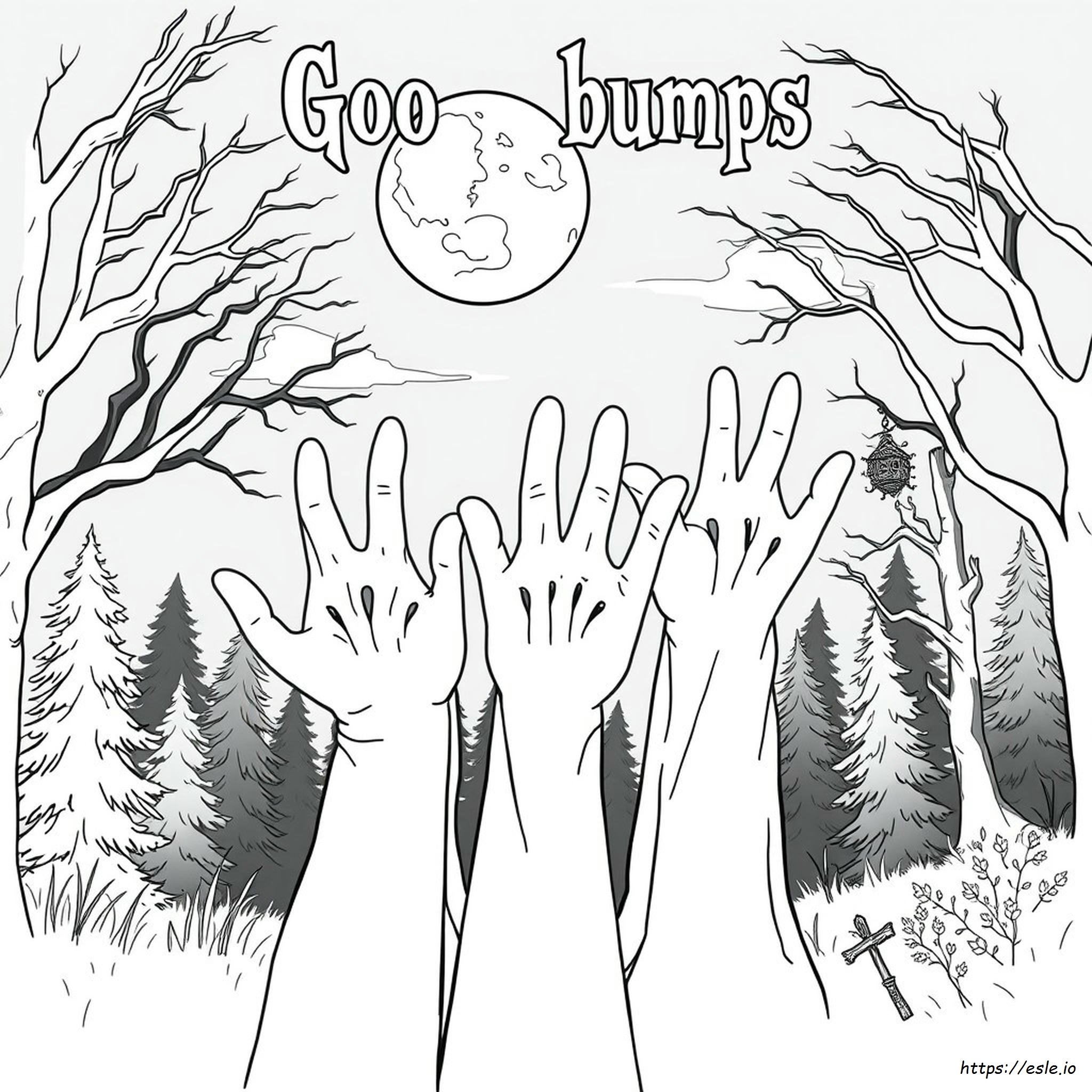 Goosebumps Coloring Book