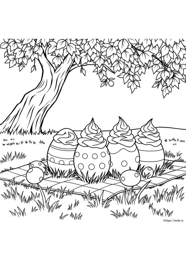 Ostereier Mit Cool Whip Ausmalen