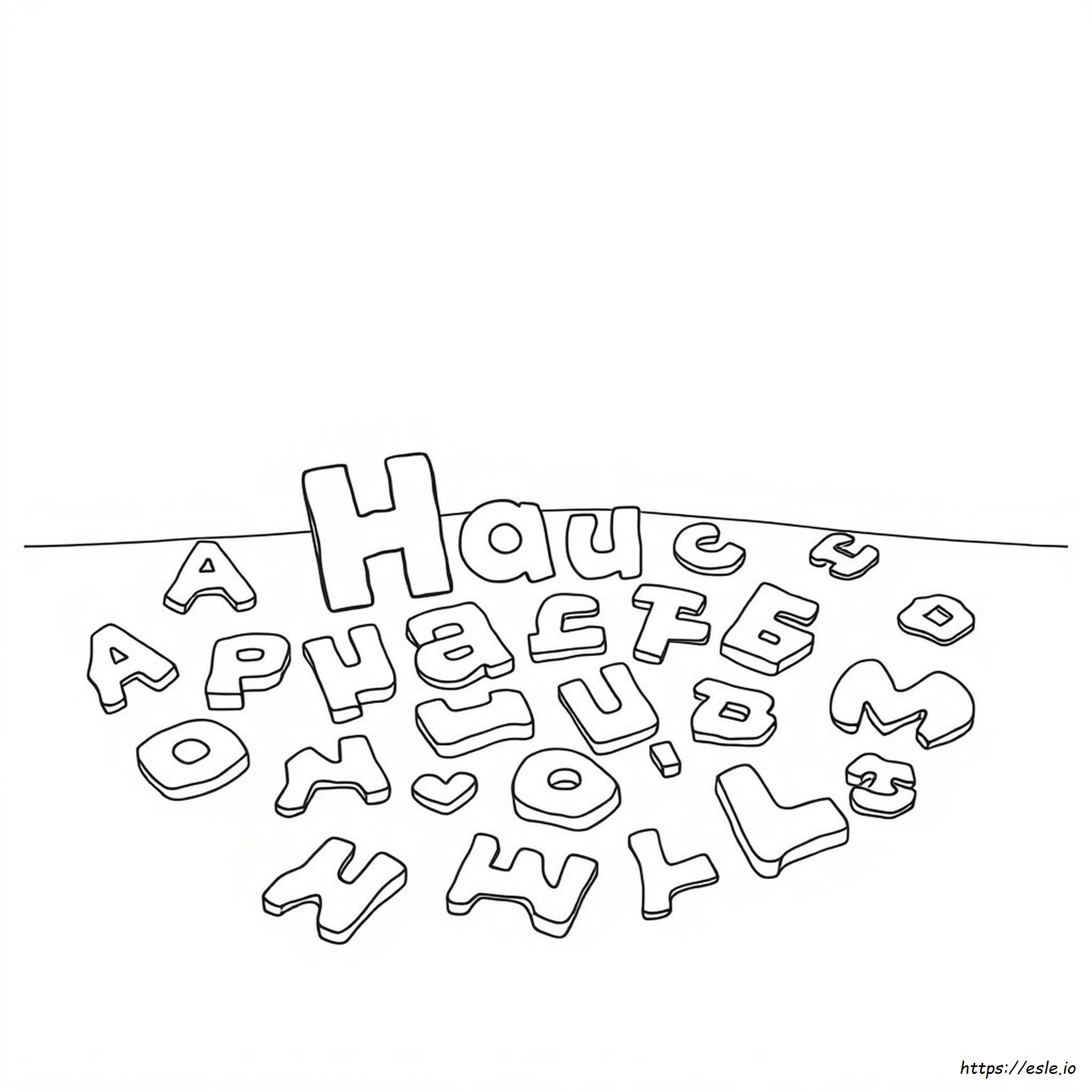 Free Coloring Pages With Words