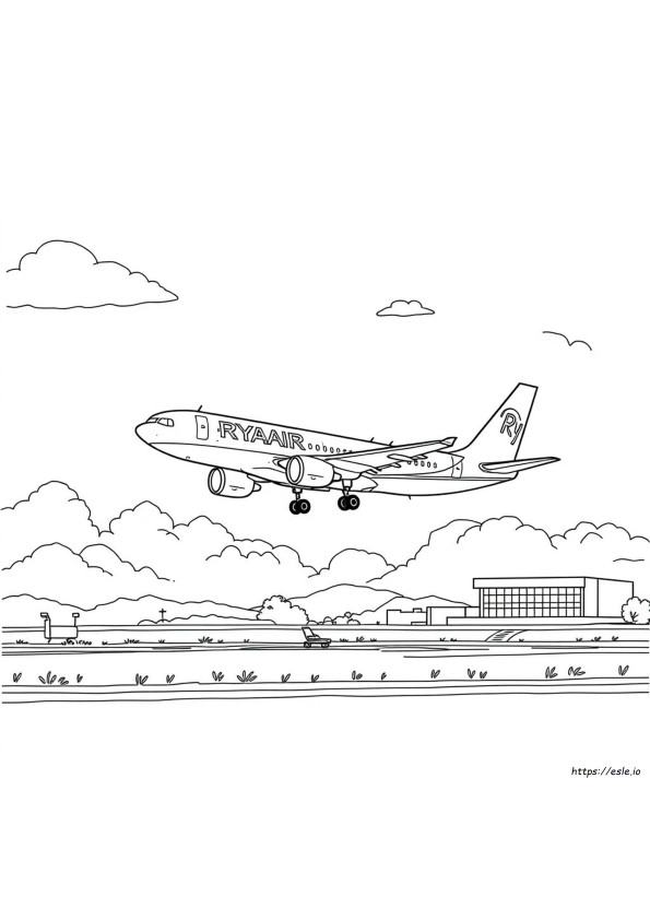 Coloriages Ryanair