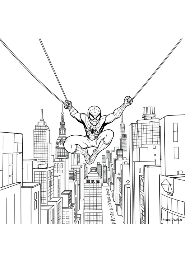 Spider Man Movie Coloring Pages