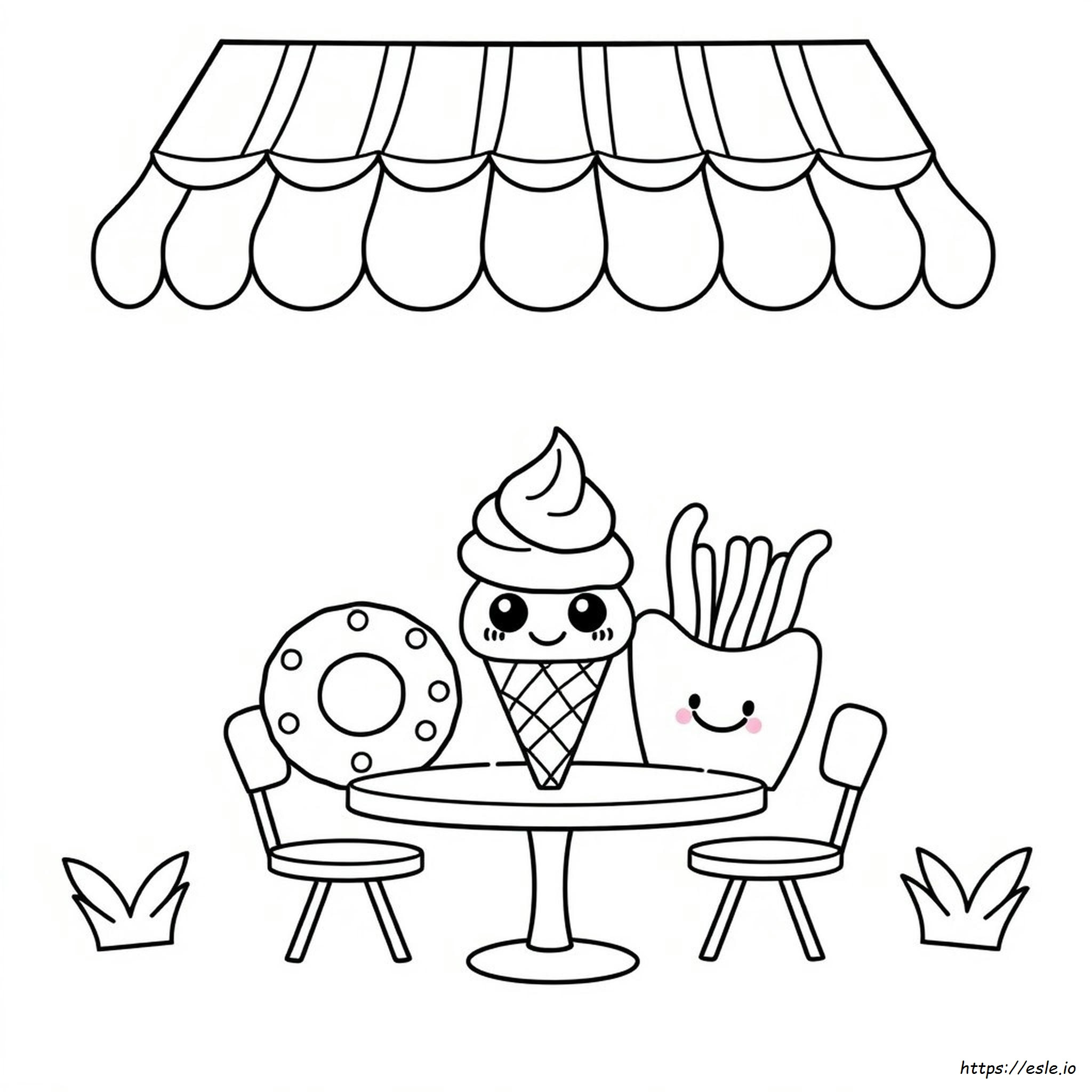 Comidas Fofas Para Imprimir E Colorir comidas-fofas-para-imprimir-e-colorir