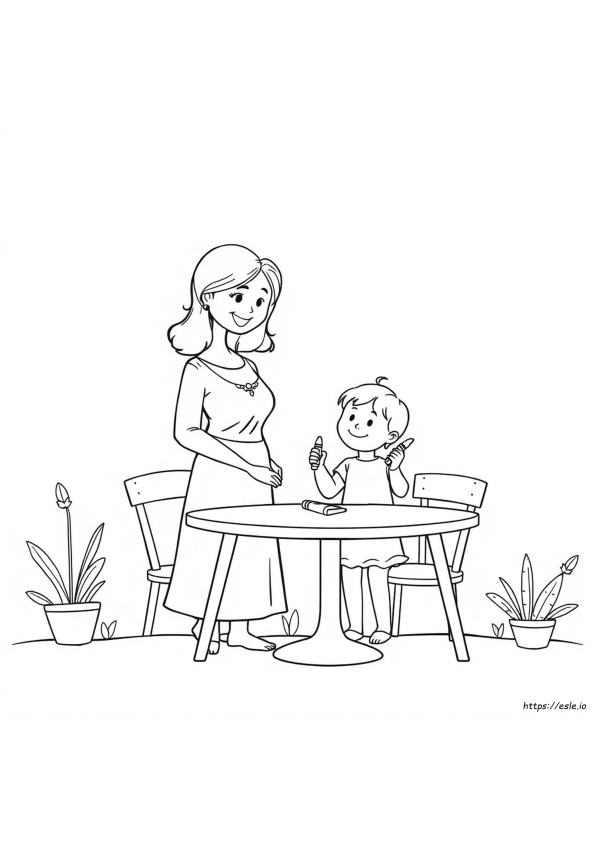 Momjunction Coloring