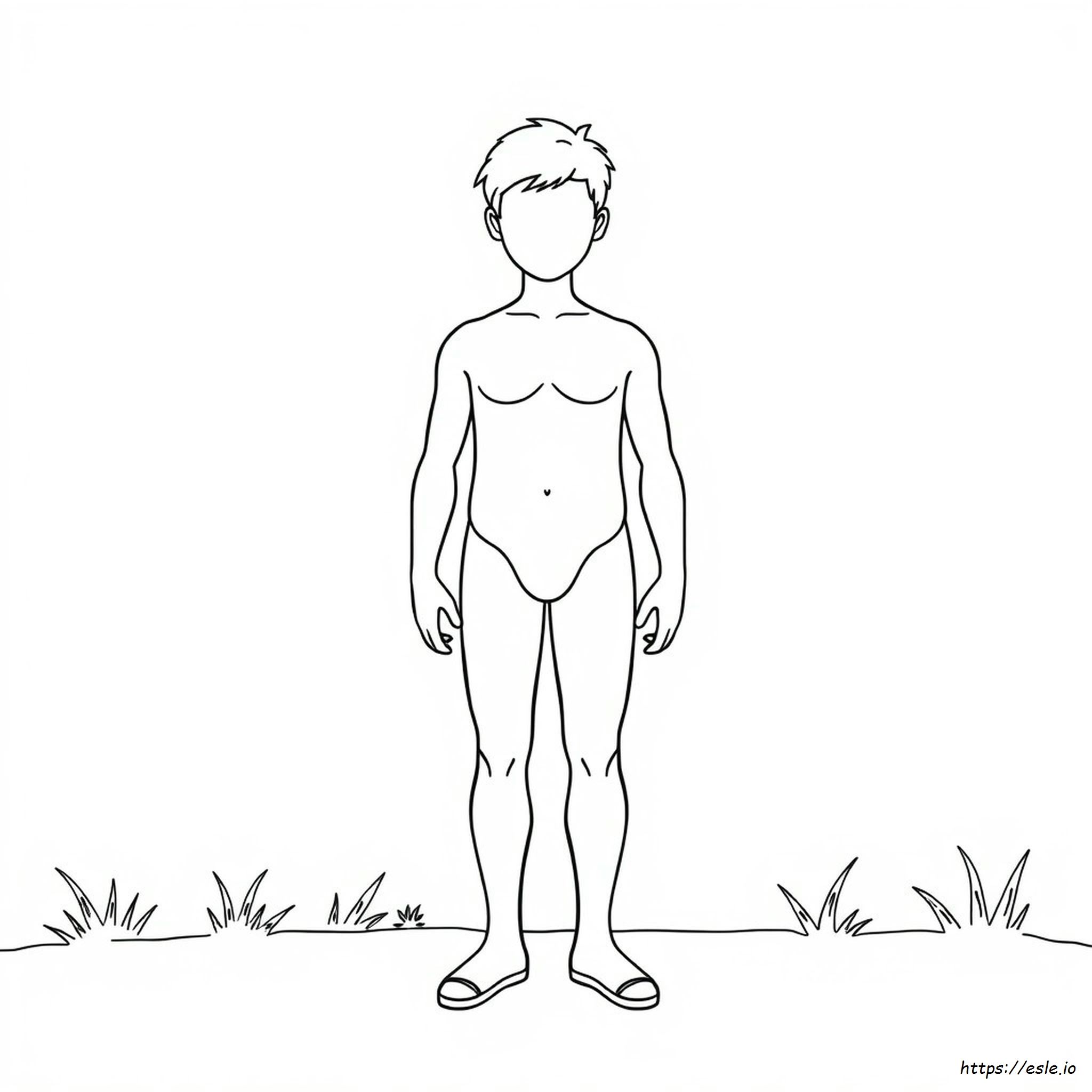 Il Mio Corpo: Disegni Da Colorare