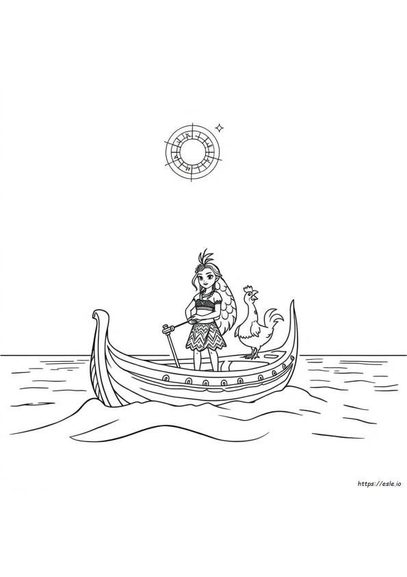 Moana 2 Coloring Pages
