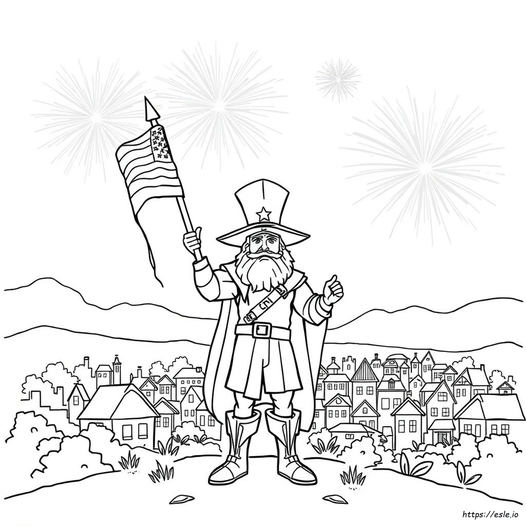Free Printable Coloring Pages For 4Th Of July