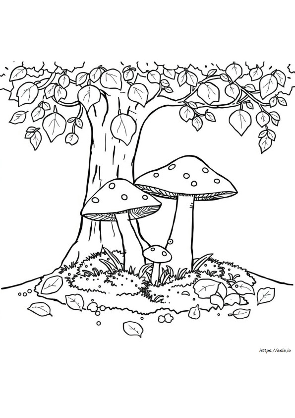 Free Printable Mushroom Coloring Pages For Adults