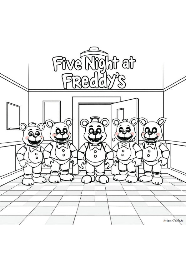 Five Nights At Freddy's Värityskuvat