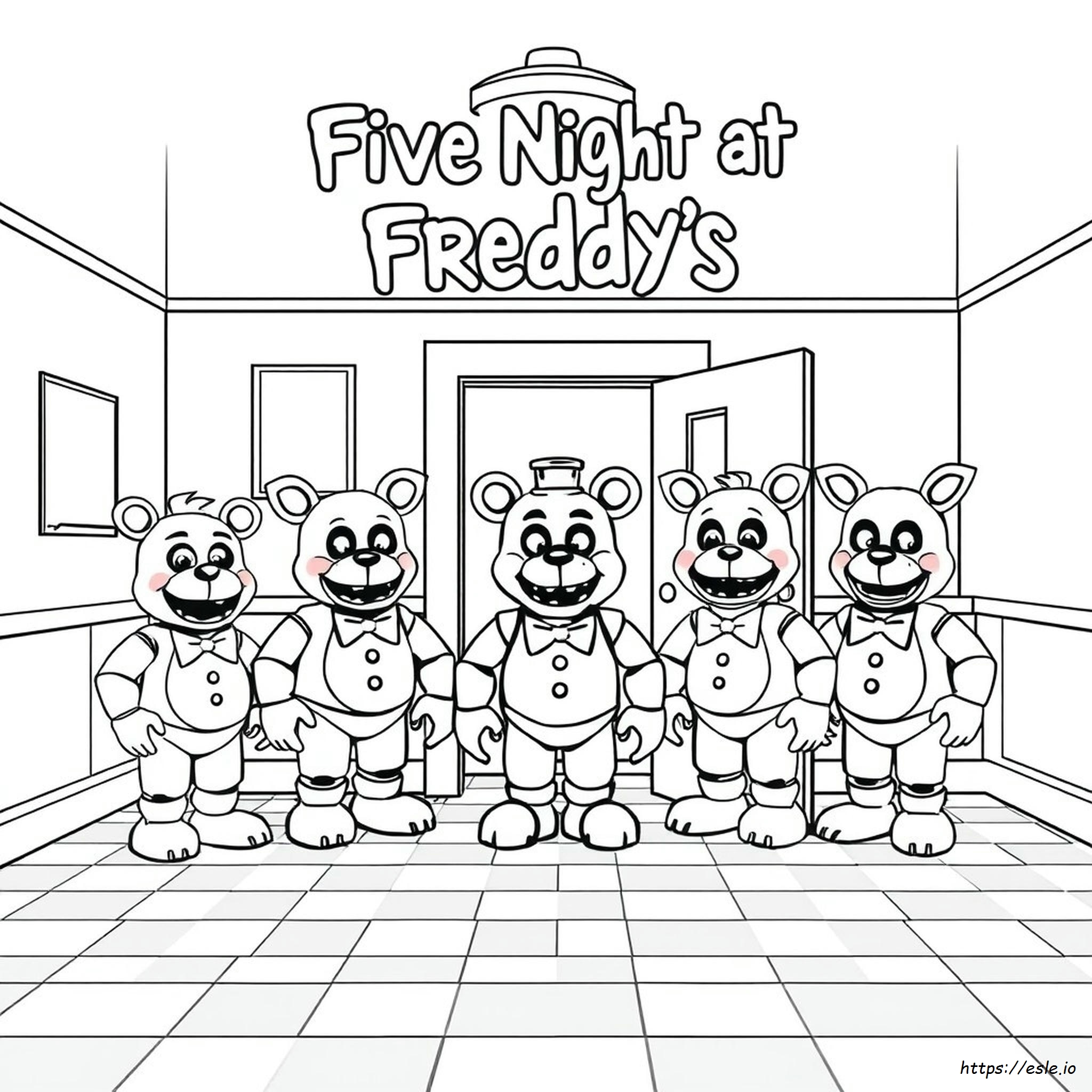 Fivenightsatfreddys Coloring Pages