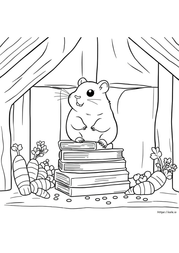 Páginas Para Colorear De Hammy