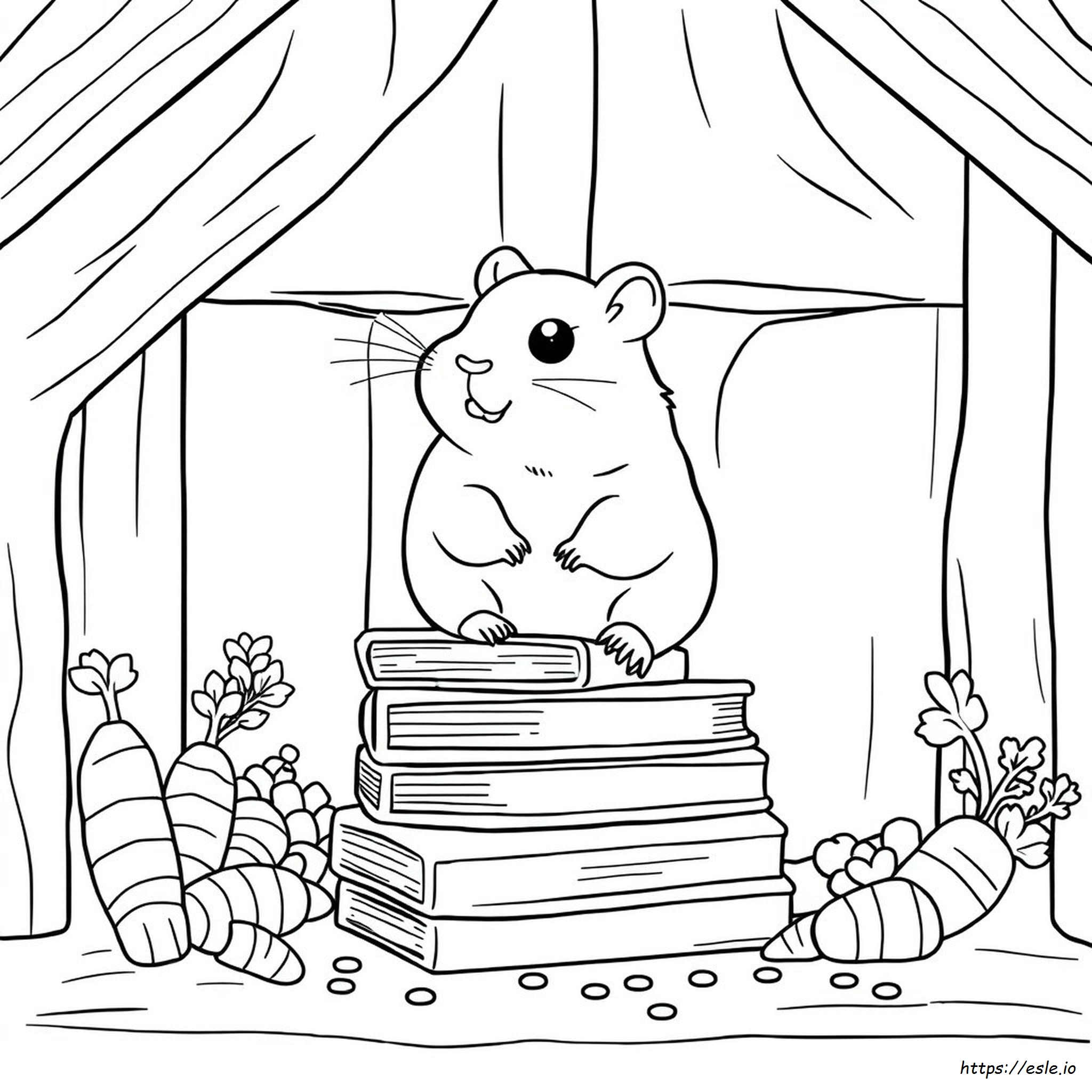 Pagina Da Colorare Di Hammy