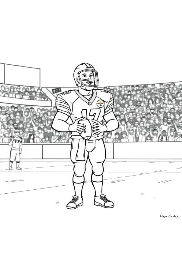 Ben Roethlisberger Da Colorare