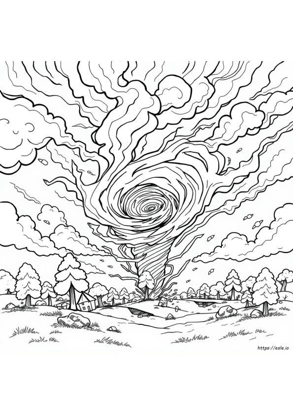 Tatsumaki Coloring Page