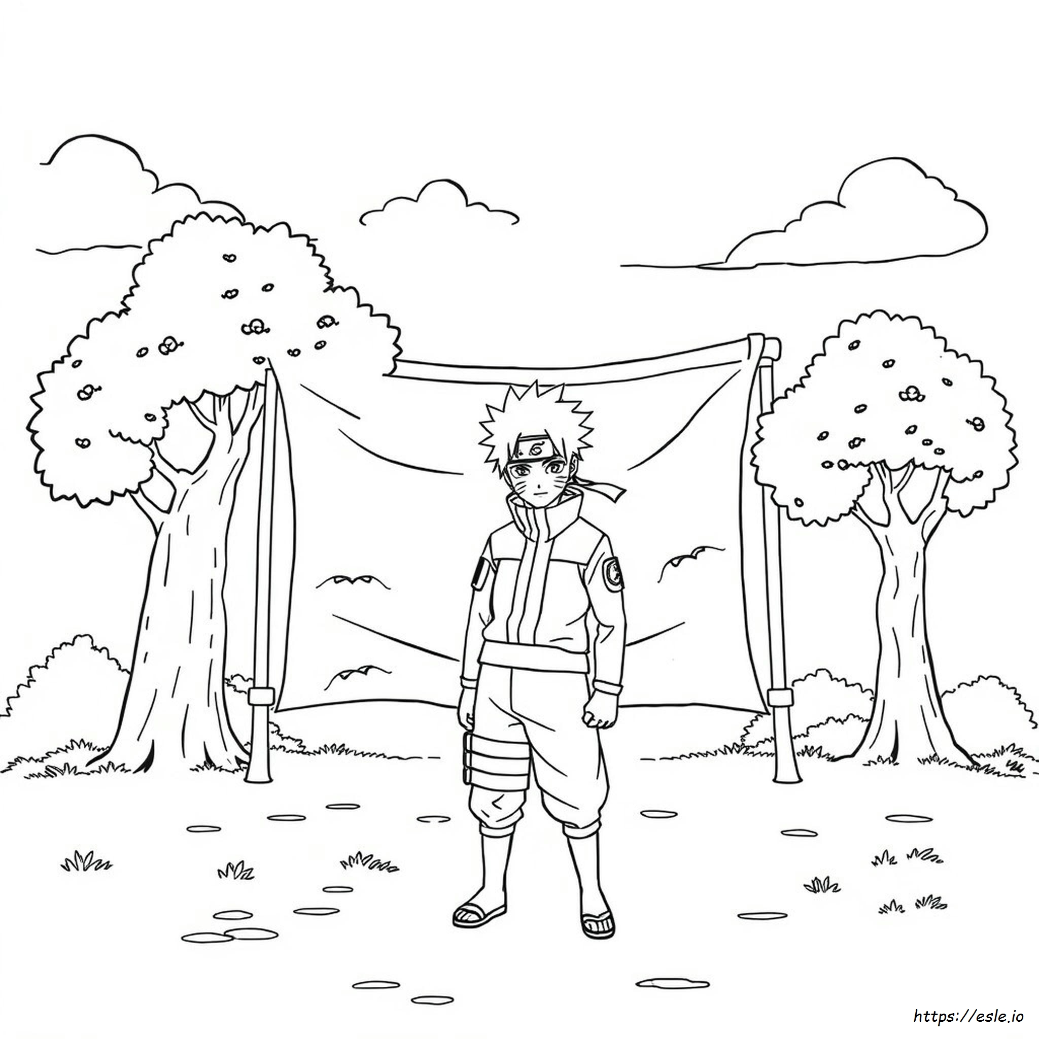 Disegni Da Colorare Di Naruto E Sasuke Stampabili