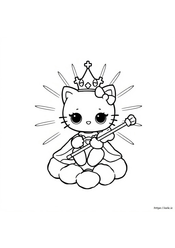 Lol Kitty Queen Coloring Page