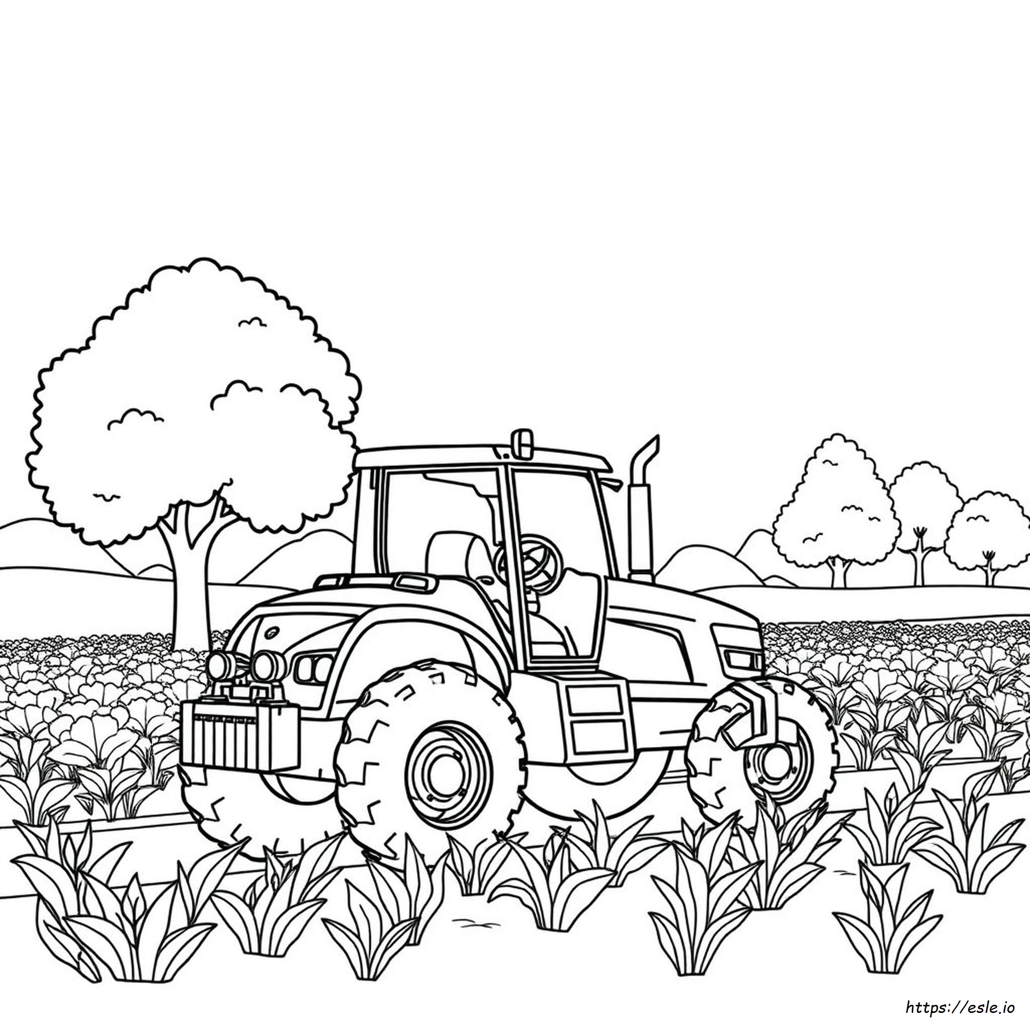 Tractor Coloring Pages To Print