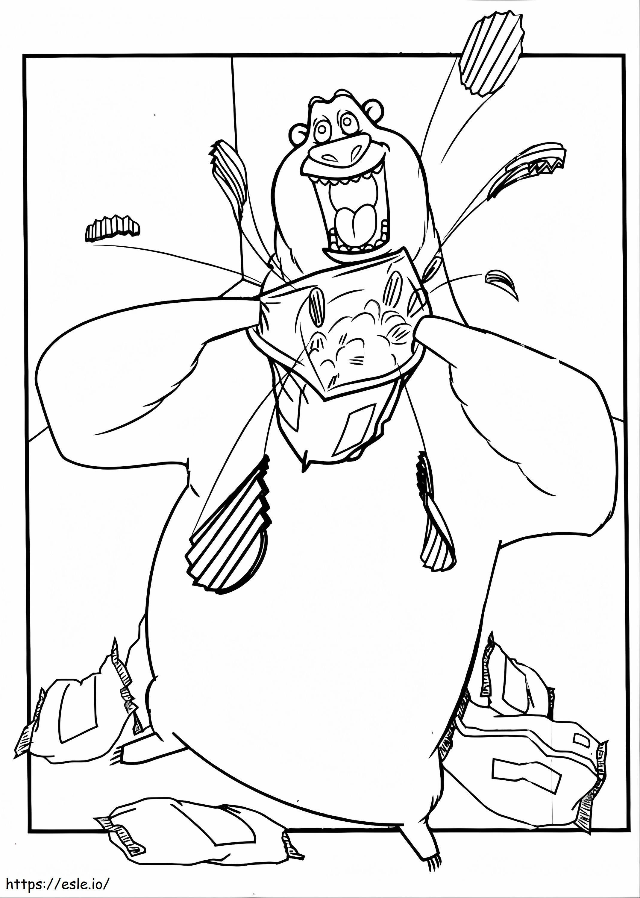 Crazy Bow coloring page