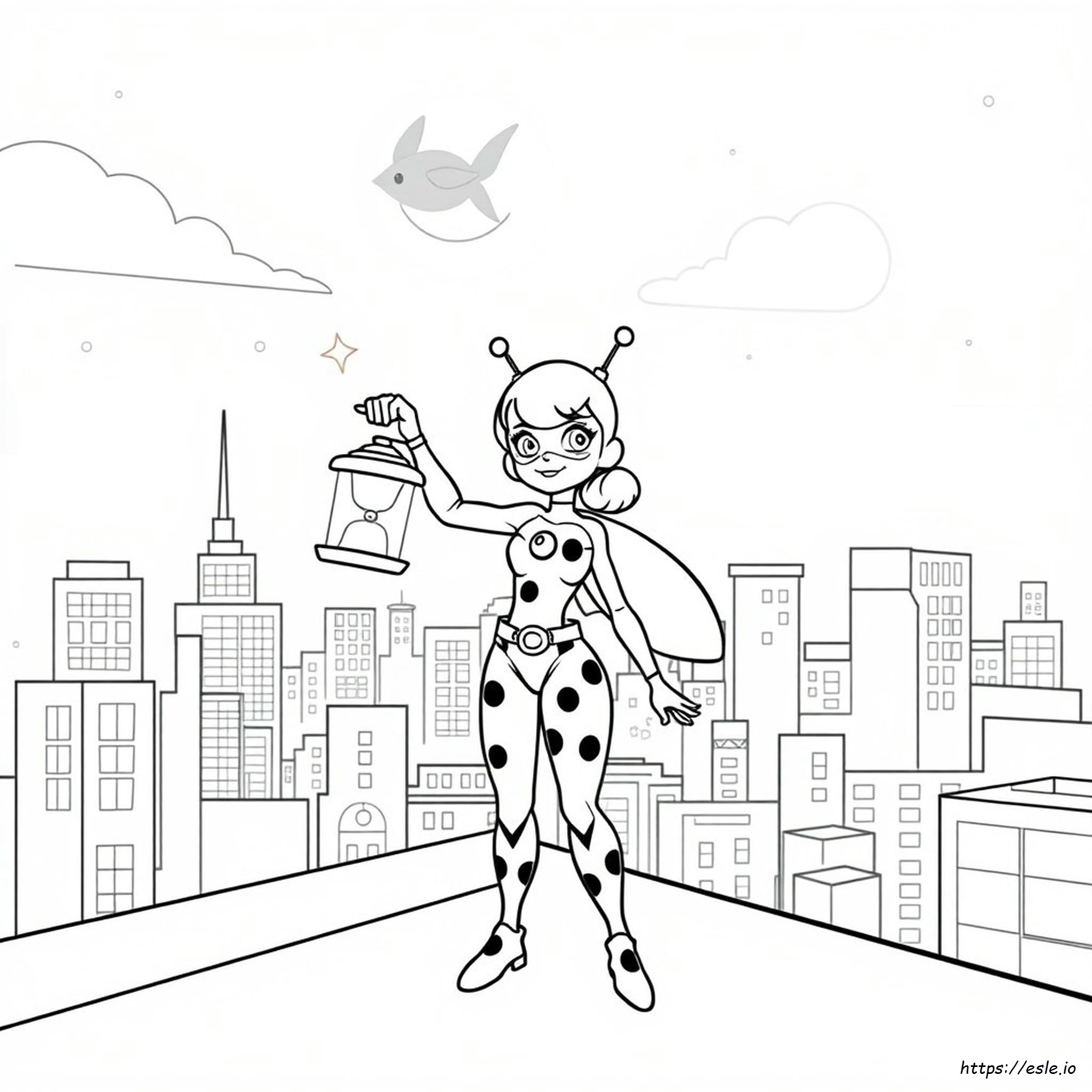 Cute Miraculous Ladybug Coloring Pages
