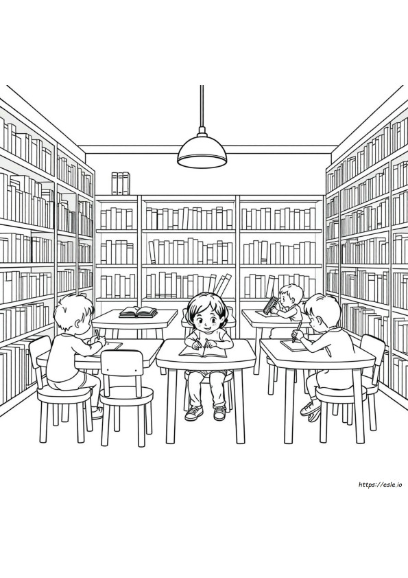 Perpustakaan Mewarnai