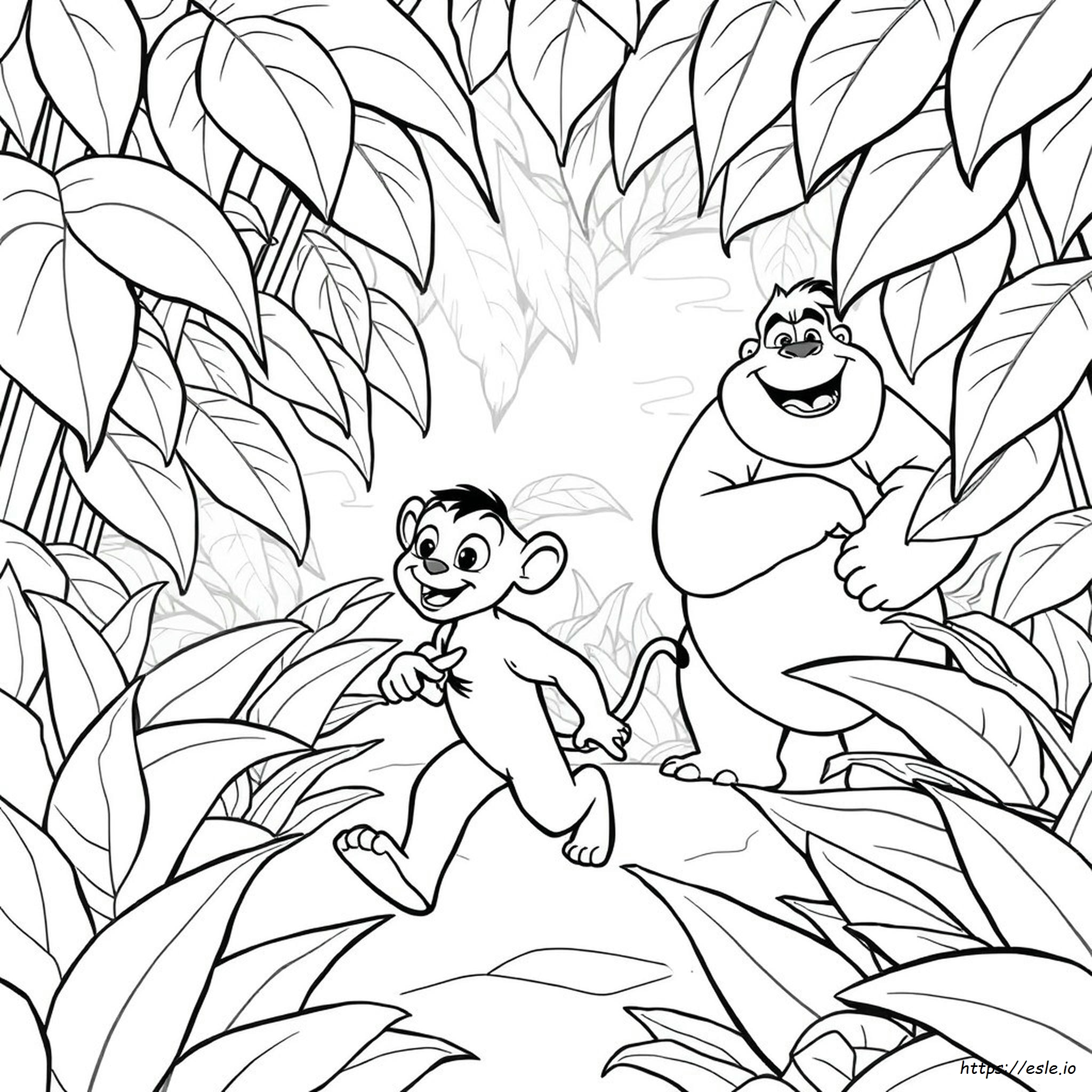 Disney Jungle Book Coloring Pages