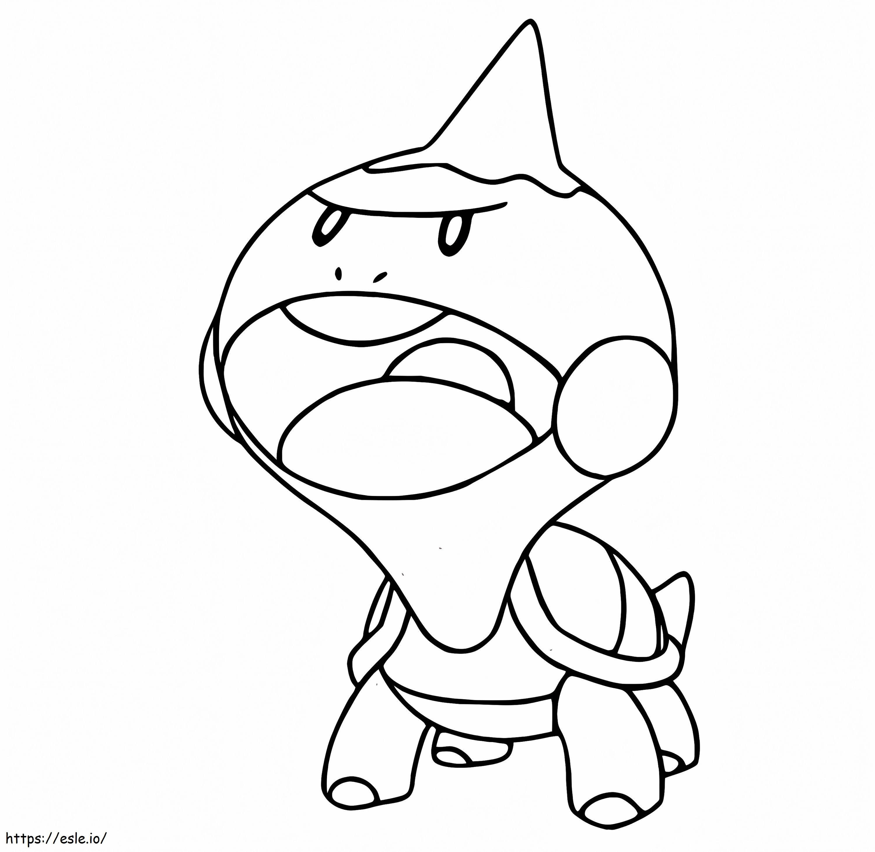Chewtle Pokemon coloring page